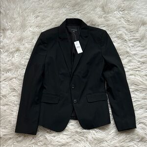 Ann Taylor Factory Elegant Black Blazer